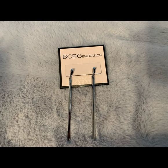 2 for 10/BCBG Dangling Bar Earrings - Picture 1 of 2